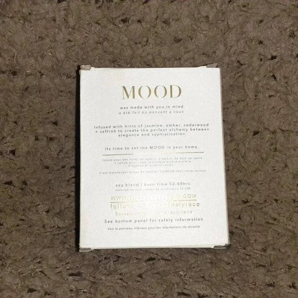 LYFESTYLE CO-Mood Candle-8oz Full Size-Perfume Scented-NEW IN BOX - Picture 3 of 3